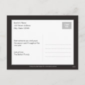 Jolly Season Holiday Foto Card Postkarte (Rückseite)