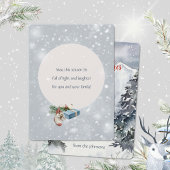 Jolly Singing Rabbits Feiertagskarte