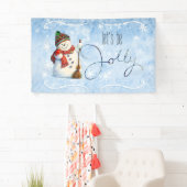 Jolly Snowman ID841 Banner (Insitu)