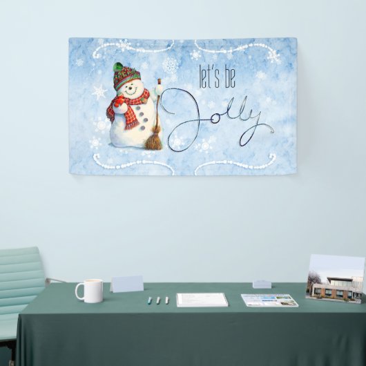 Jolly Snowman ID841 Banner (Messeveranstaltung)