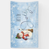Jolly Snowman ID841 Banner (Vertikal)