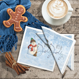 Jolly Snowman ID841 Serviette