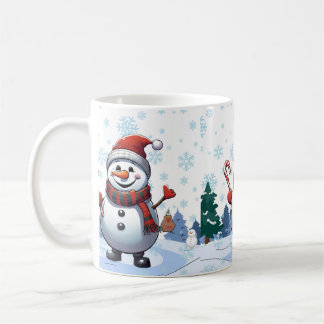 Jolly Snowman Kaffeetasse