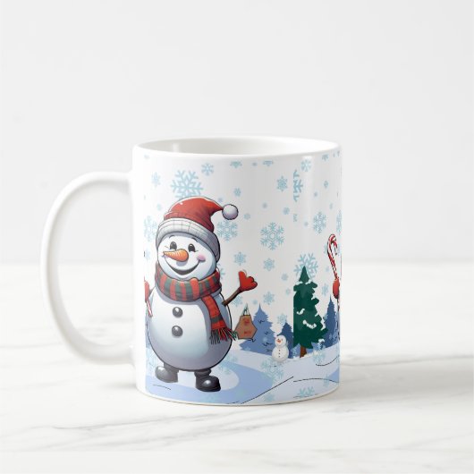 Jolly Snowman Kaffeetasse (Links)