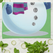 Jolly Snowman Küchentuch (Gefaltet)