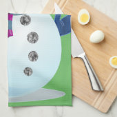 Jolly Snowman Küchentuch (Viertel Falte)