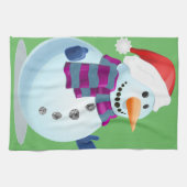 Jolly Snowman Küchentuch (Horizontal)