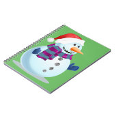 Jolly Snowman Notizblock (Linke Seite)