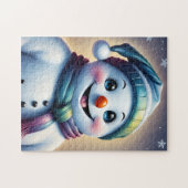 Jolly Snowman Puzzle (Horizontal)