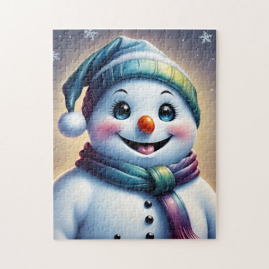 Jolly Snowman Puzzle (Vertikal)