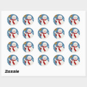 Jolly Snowman Sticker (Blatt)