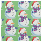 Jolly Snowman Stoff (Muster)