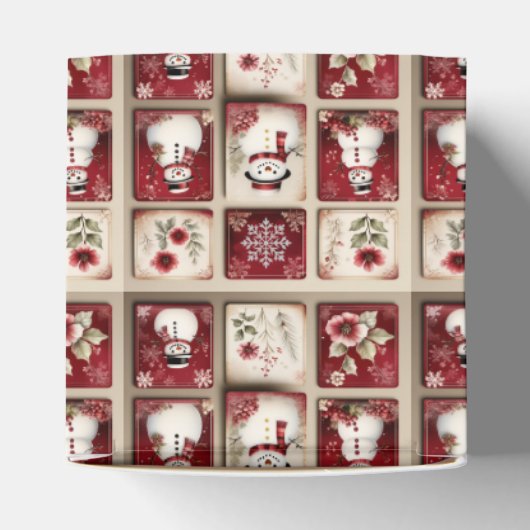 Jolly Snowmen Geschenkschachtel (Oben)