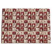 Jolly Snowmen Große Geschenktüte (Vorderseite)