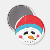 Jolly Soul in einem Red Hat Magnet (Vorderseite/Rückseite)