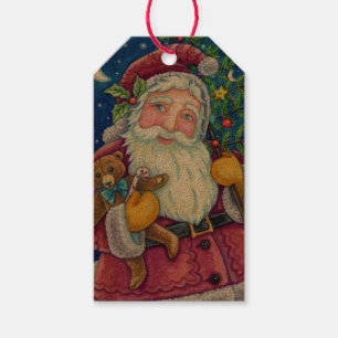 JOLLY ST NICK & TEDDYBAR, ALTE, SCHNELLE KRISTMAS GESCHENKANHÄNGER