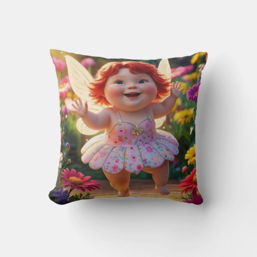 Jolly The Baby Fairy Kissen (Vorderseite)