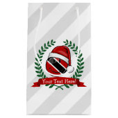 Jolly Trinidad Flag Weihnachtsstil Kleine Geschenktüte (Vorderseite)