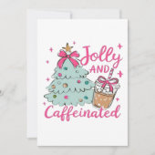 Jolly und Caffeinated Dankeskarte (Vorderseite)