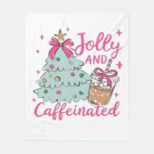 Jolly und Caffeinated Fleecedecke (Vorderseite)