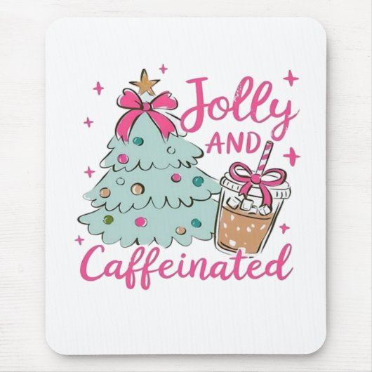 Jolly und Caffeinated Mousepad (Vorne)