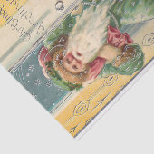 Jolly Viktorianisch Father Christmas with Children Seidenpapier (Ausschnitt)