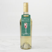 Jolly Weihnachten Gefallen mit Weihnachtsmann Wint Flaschenanhänger (Auf Flasche)