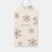 Jolly Weihnachts-Magic-Tag mit Weihnachtsmann Geschenkanhänger (Rückseite)