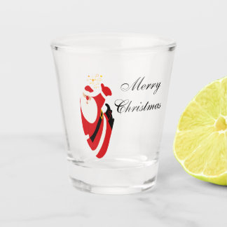 Jolly Weihnachtsgeschenk mit Weihnachtssekt Winter Schnapsglas