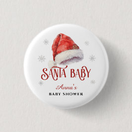 Jolly Weihnachtsmannmütze Baby Showgast Sake Gesch Button