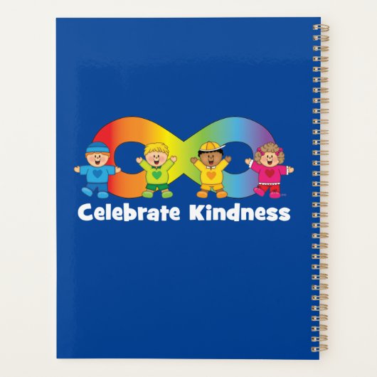 JollyKins Autism Infinity Planner Planer (Rückseite)