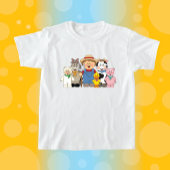 JollyKins Barnyard Buddies Boy T-Shirt
