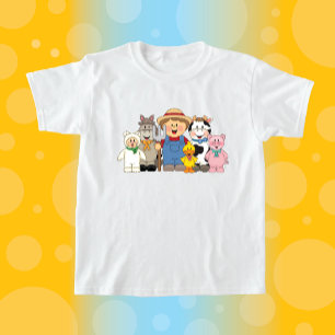 JollyKins Barnyard Buddies Boy T-Shirt