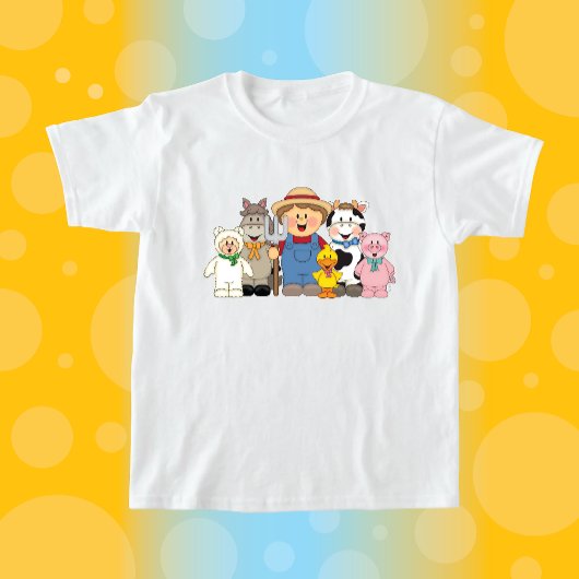 JollyKins Barnyard Buddies Boy T-Shirt