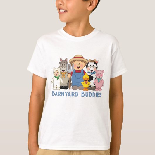 JollyKins Barnyard Buddies Boy T-Shirt (Vorderseite)
