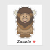 JollyKins Bison Aufkleber (Blatt)