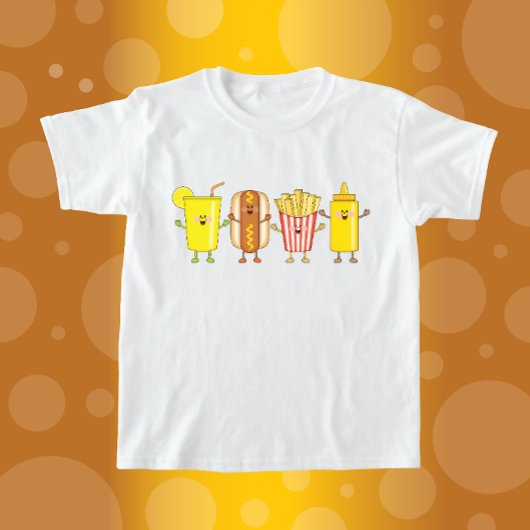 JollyKins Hot Dog Friends T-Shirt