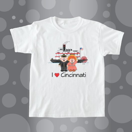 JollyKins I Liebe Cincinnati T-Shirt