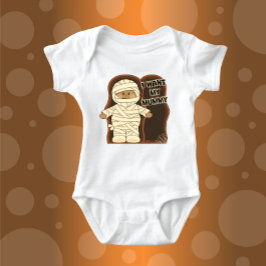 JollyKins Ich Wollte meine Mama Baby Strampler