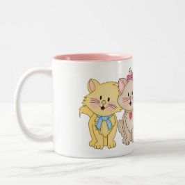 JollyKins Kätzchen Zweifarbige Tasse