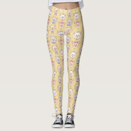 JollyKins Kittens Yellow Leggings