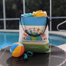 JollyKins Liebe macht die Welt zum Alltag Tasche