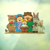 JollyKins Nativity Fensteraufkleber (Blatt 3)