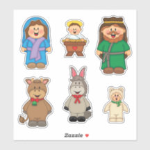 JollyKins Nativity (Set von 6 Jahren)