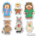 JollyKins Nativity Sticker Set<br><div class="desc">Feiern Sie den Geist der Weihnachtszeit mit diesem JollyKins Krippe-Set von sechs individuellen Aufklebern!</div>