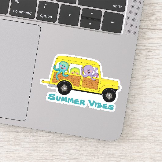 JollyKins Octopus Mobile Aufkleber (Detail)