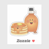 JollyKins Pancakes und Sirup Aufkleber (Blatt)