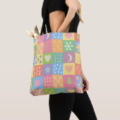 JollyKins Pastel Patchwork Tasche (Von Nahem)
