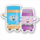 JollyKins Peanut Butter und Jelly Aufkleber (Vorderseite)