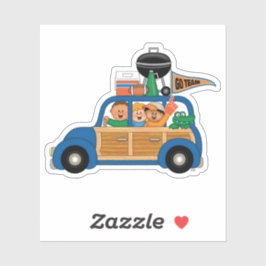 JollyKins Schwanz-Gators Aufkleber